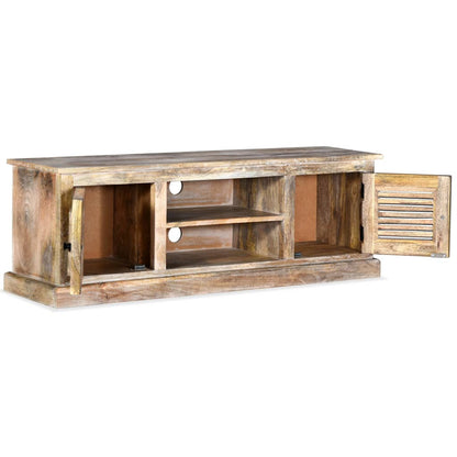 vidaXL Meuble TV en bois de manguier massif