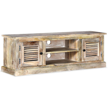 vidaXL Meuble TV en bois de manguier massif