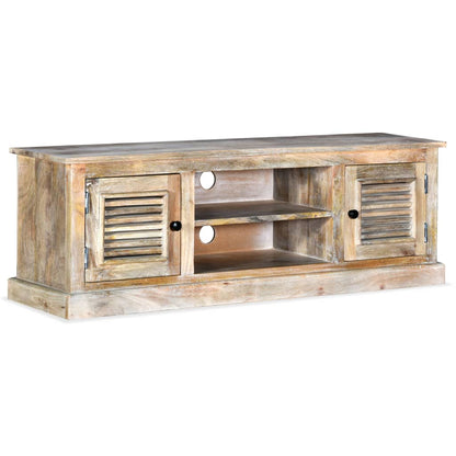 vidaXL Meuble TV en bois de manguier massif