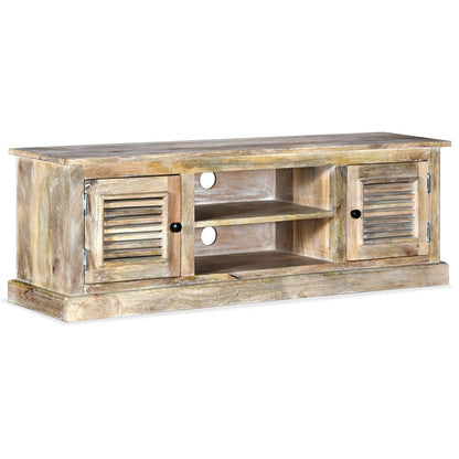 vidaXL Meuble TV en bois de manguier massif