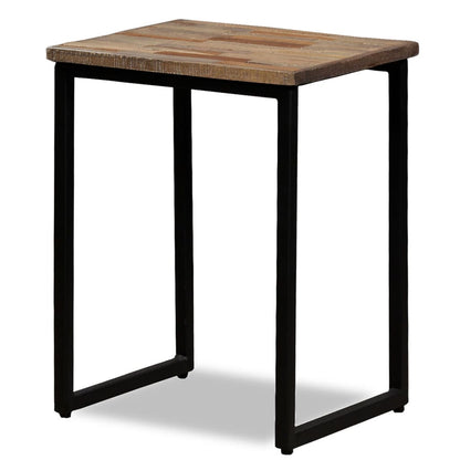 vidaXL Tables gigognes (3 pièces) en teck massif recyclé