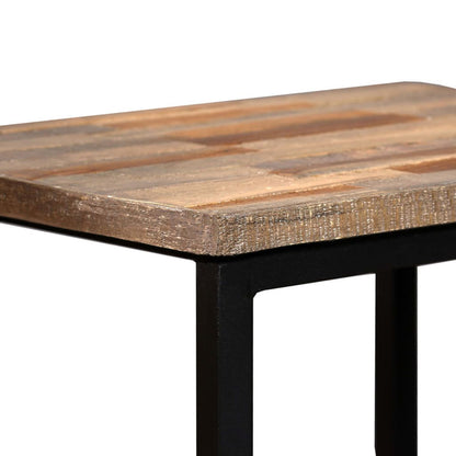 vidaXL Tables gigognes (3 pièces) en teck massif recyclé