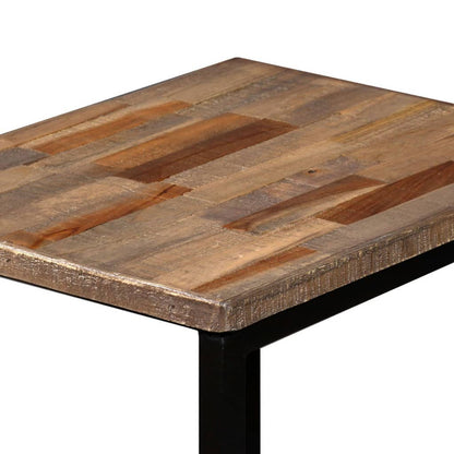 vidaXL Tables gigognes (3 pièces) en teck massif recyclé