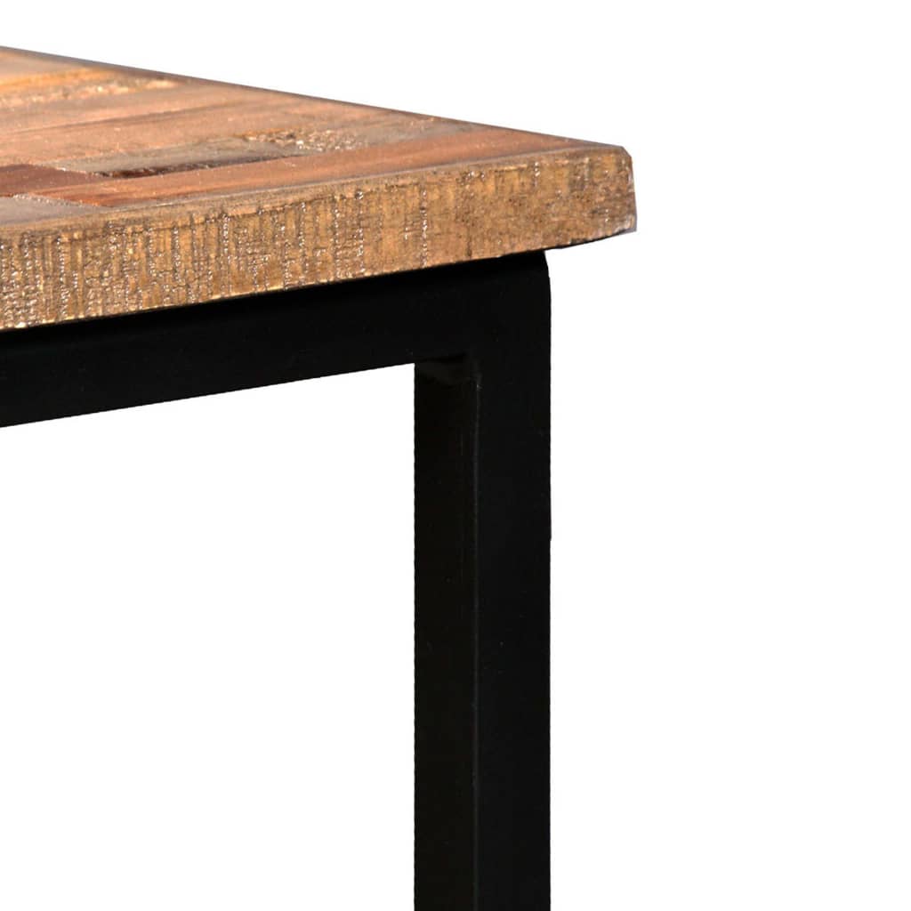vidaXL Tables gigognes (3 pièces) en teck massif recyclé