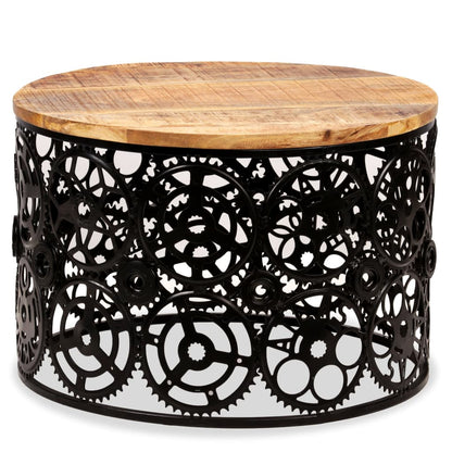 vidaXL Table basse en bois de manguier massif 60x40 cm