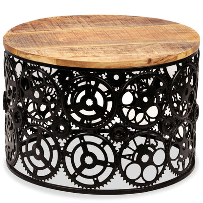 vidaXL Table basse en bois de manguier massif 60x40 cm