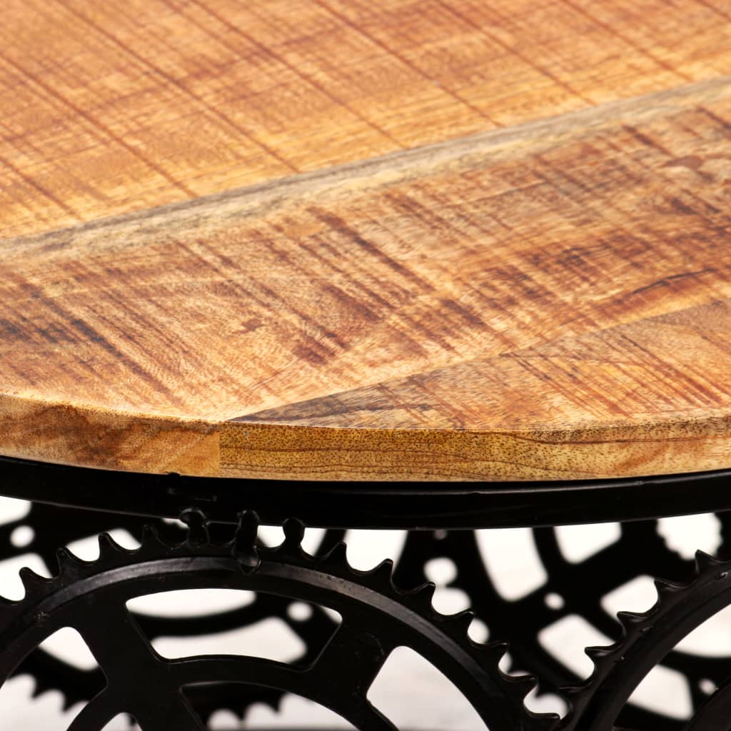 vidaXL Table basse en bois de manguier massif 60x40 cm