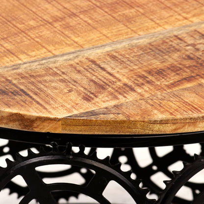 vidaXL Table basse en bois de manguier massif 60x40 cm