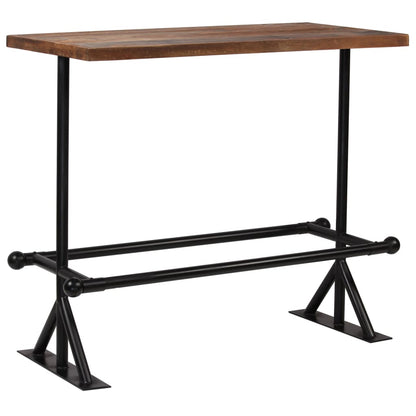 vidaXL Ensemble de bar 5 pcs. en bois de récupération massif