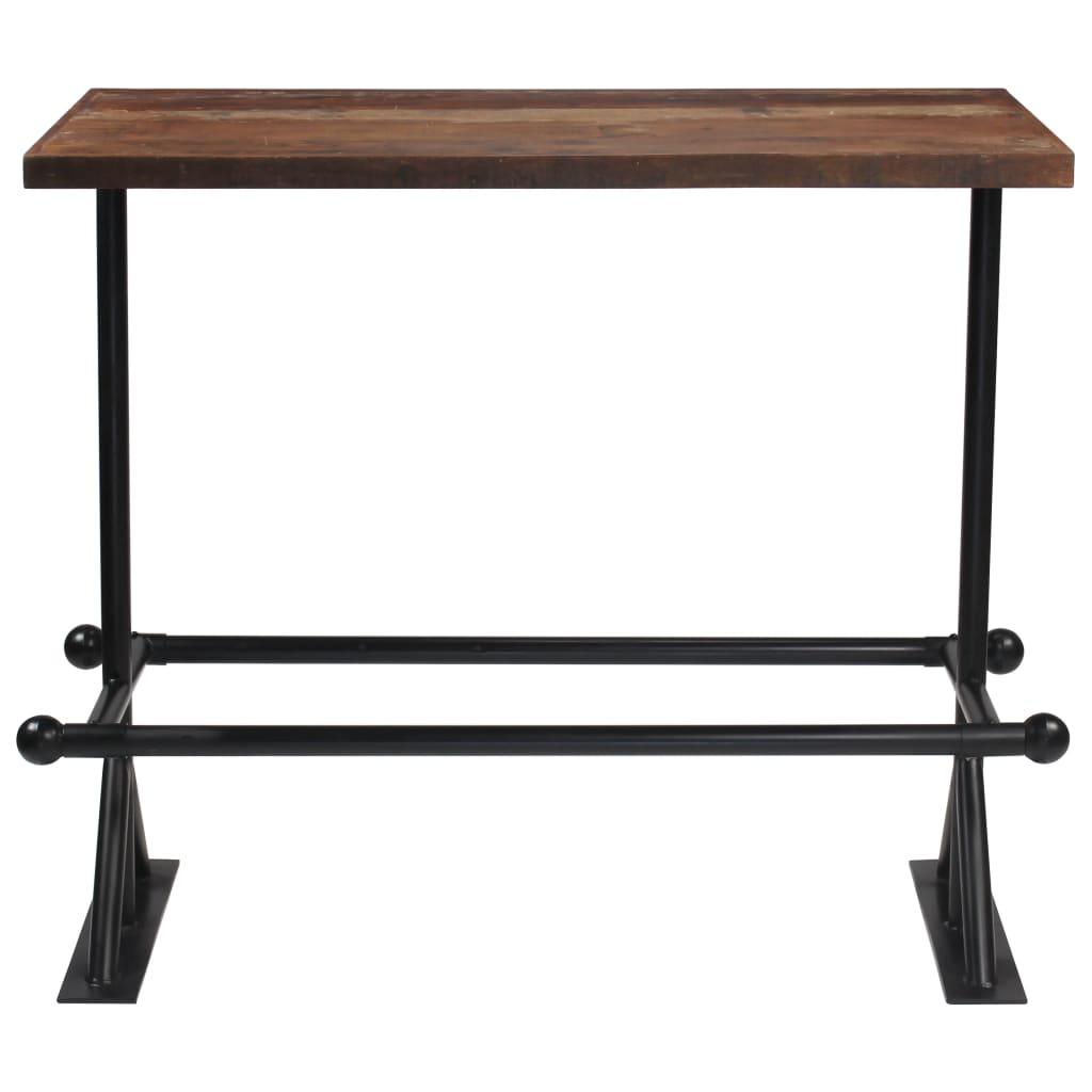 vidaXL Ensemble de bar 5 pcs. en bois de récupération massif