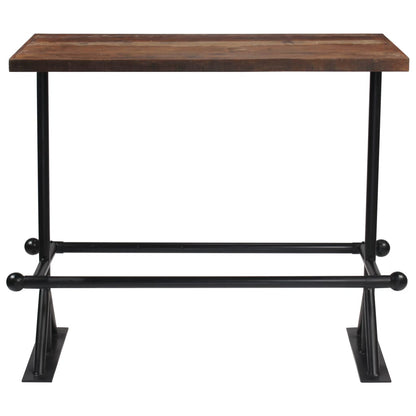 vidaXL Ensemble de bar 5 pcs. en bois de récupération massif