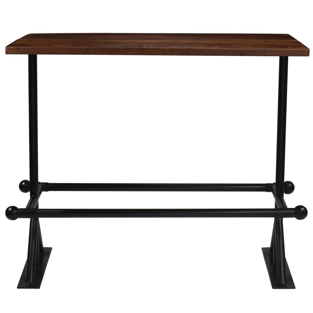 vidaXL Ensemble de bar 7 pièces en bois de récupération massif