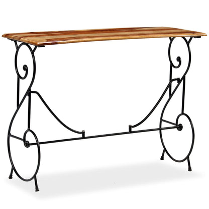 vidaXL Konsolentisch Massivholz Akazie 100 x 40 x 75 cm