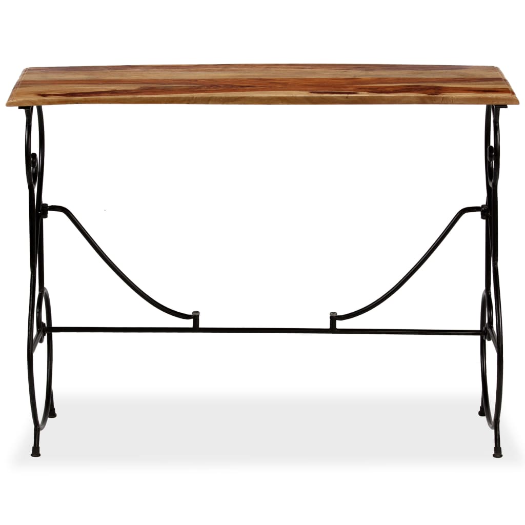 vidaXL Konsolentisch Massivholz Akazie 100 x 40 x 75 cm