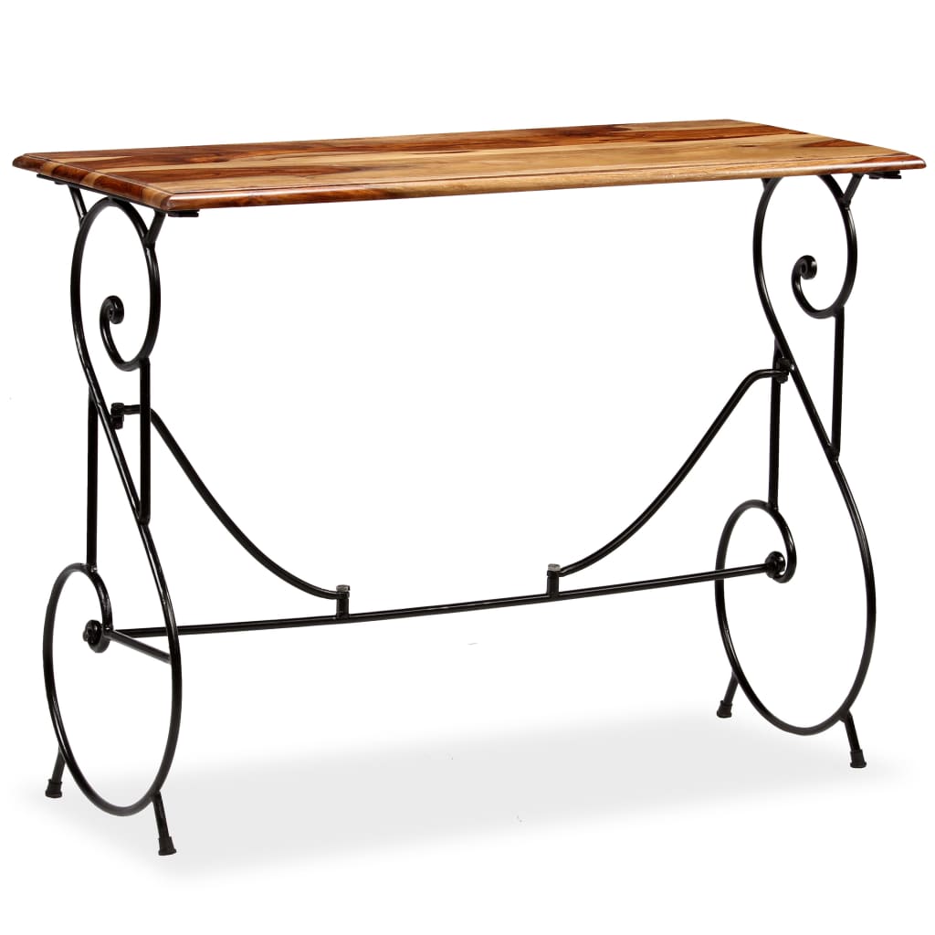 vidaXL Konsolentisch Massivholz Akazie 100 x 40 x 75 cm