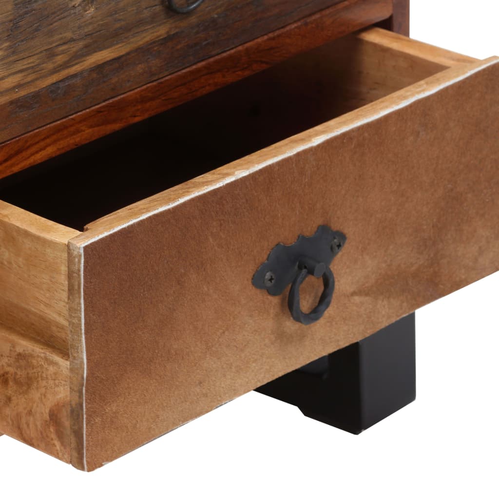 vidaXL Meuble TV en bois d'acacia massif 120x30x40 cm