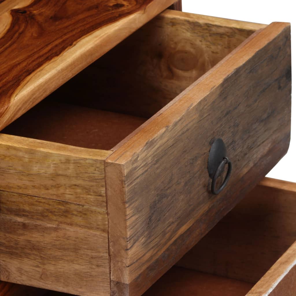 vidaXL Meuble TV en bois d'acacia massif 120x30x40 cm