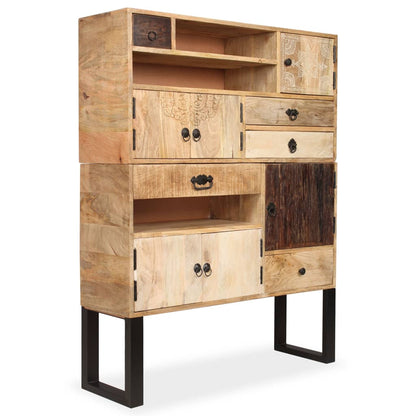 vidaXL Buffet en bois de manguier massif 100 x 30 x 130 cm