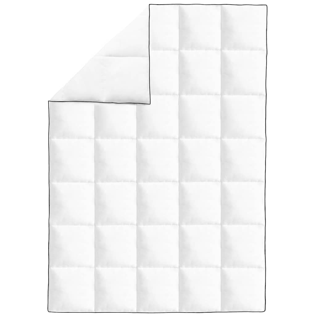 vidaXL Couette d'hiver en plumes 2 pcs 155x220 cm