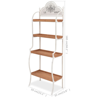vidaXL Standregal 59x35x168 cm