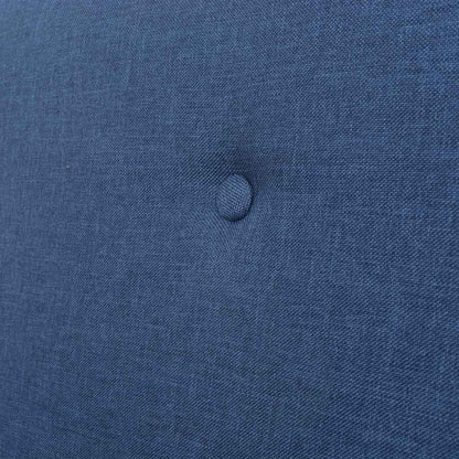 vidaXL Sofagarnitur 2-tlg. Stoff Blau