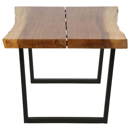 vidaXL Table basse en bois de suar massif 102x56x41 cm