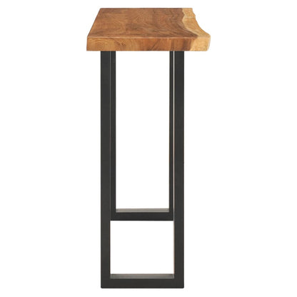 vidaXL Konsolentisch Suar-Holz Massiv 110 x 35 x 75 cm