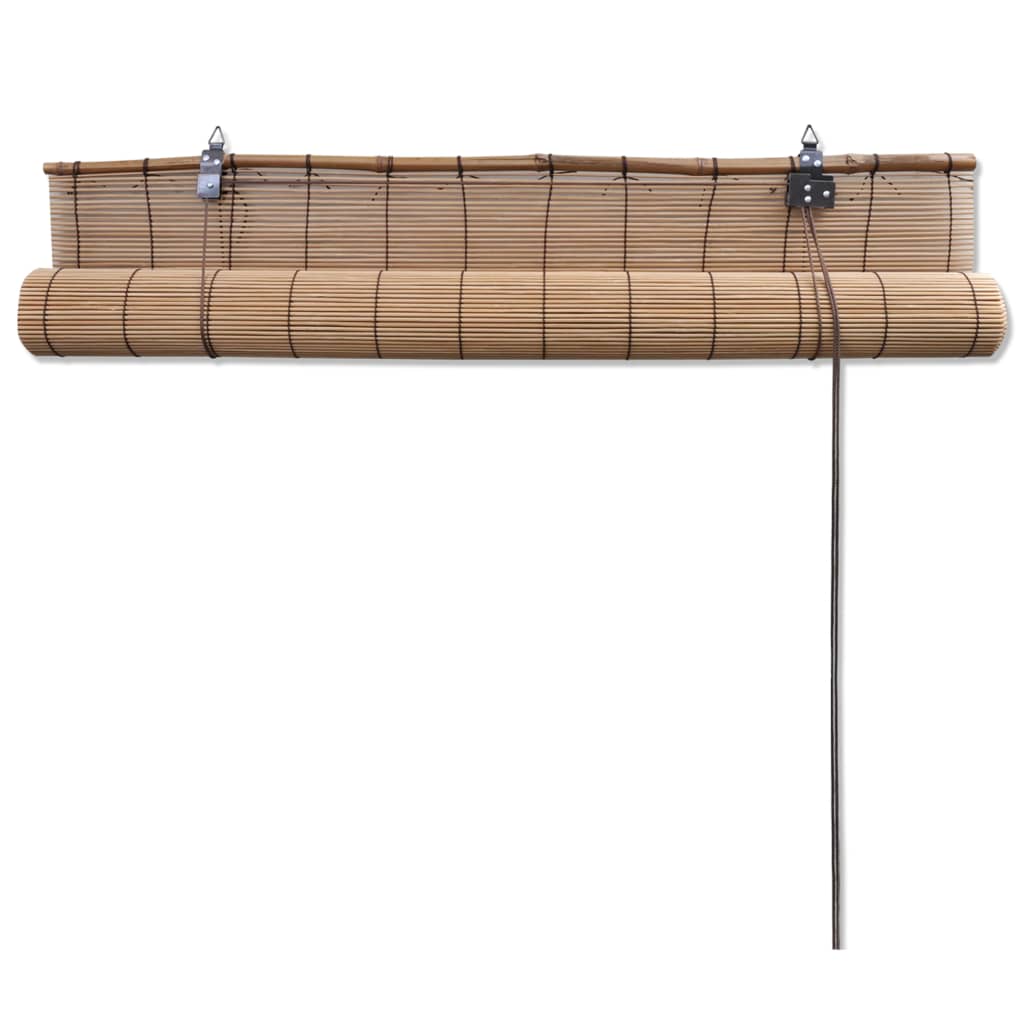 vidaXL Store en bambou 150x160 cm Marron