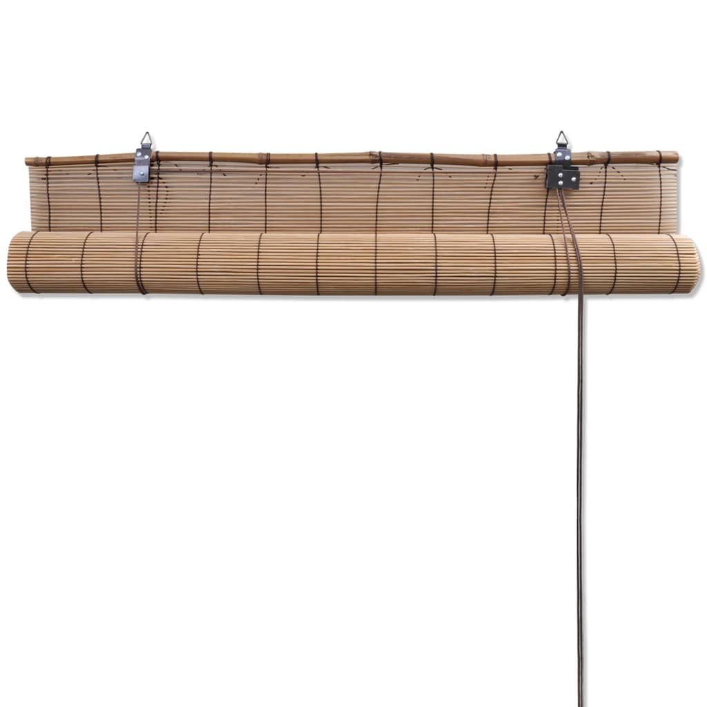vidaXL Store en bambou 80x220 cm Marron