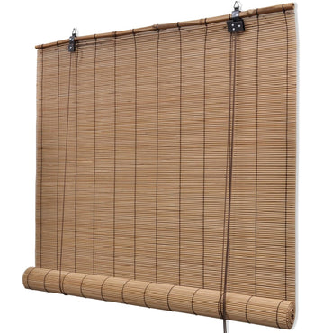 vidaXL Store en bambou 140x220 cm Marron