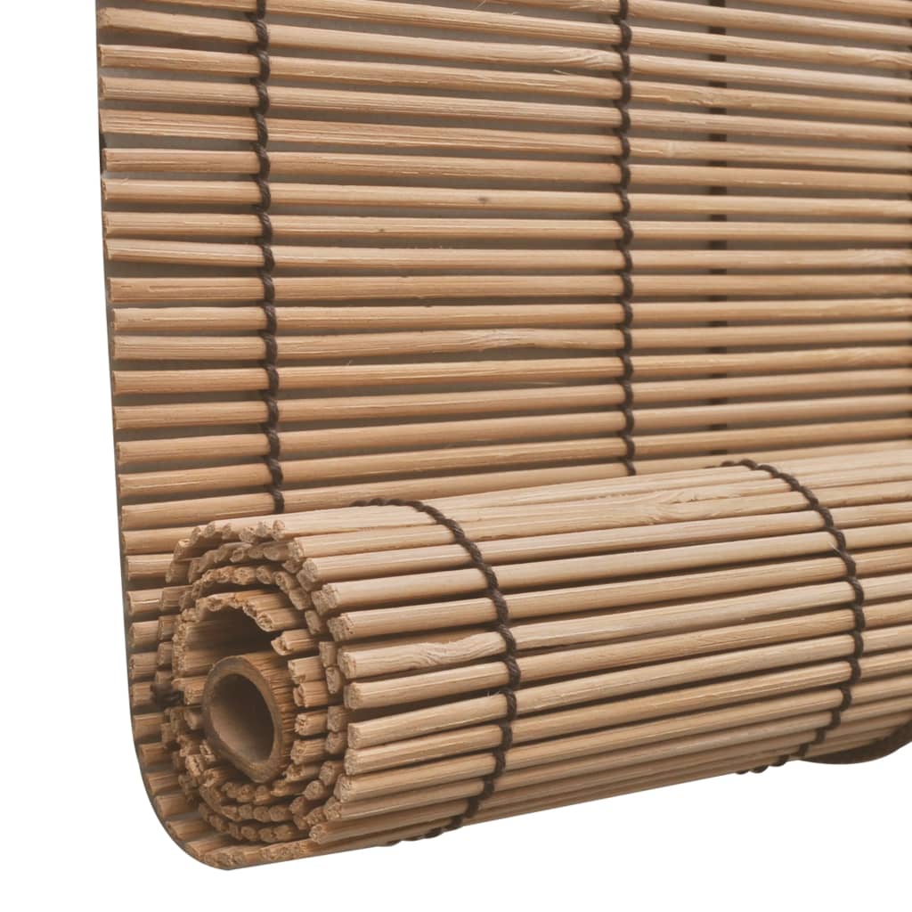 vidaXL Store en bambou 140x220 cm Marron