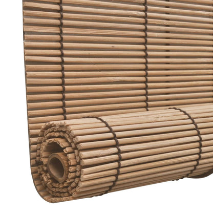 vidaXL Store en bambou 140x220 cm Marron