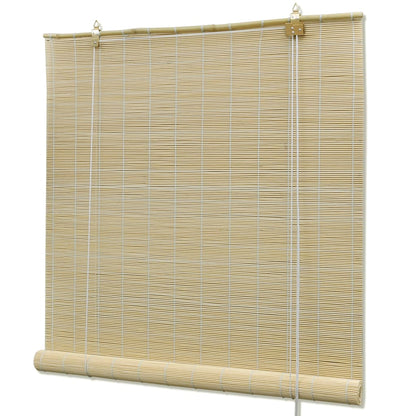 vidaXL Store en bambou 140x220 cm Naturel