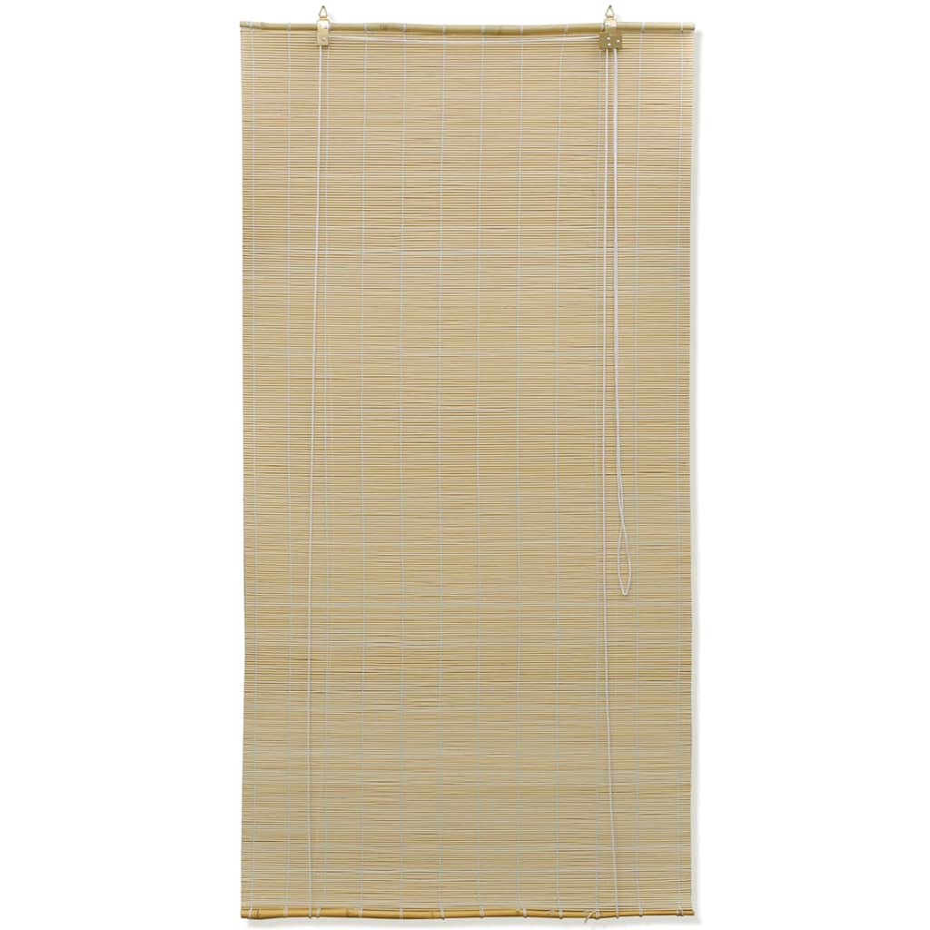 vidaXL Store en bambou 140x220 cm Naturel