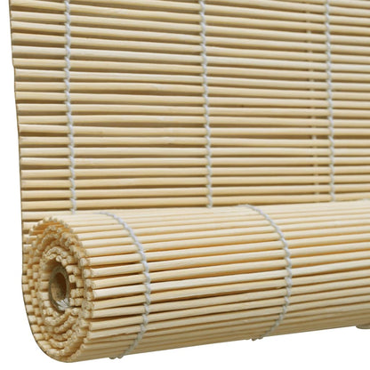 vidaXL Store en bambou 140x220 cm Naturel