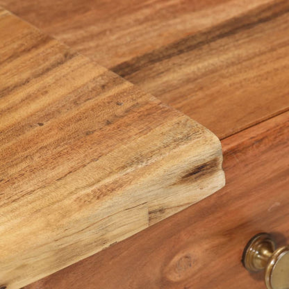 vidaXL Table de chevet Bois d'acacia massif 45x32x55 cm