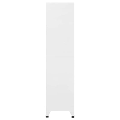 vidaXL Schließfachschrank mit 18 Fächern Metall 90x40x180 cm