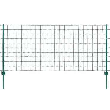 vidaXL Clôture métallique en acier 20 x 1,2 m vert