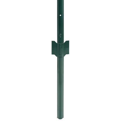 vidaXL Clôture métallique en acier 20 x 1,2 m vert
