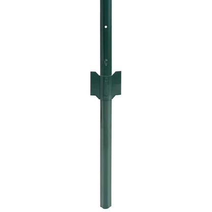 vidaXL Clôture métallique en acier 20 x 1,5 m vert