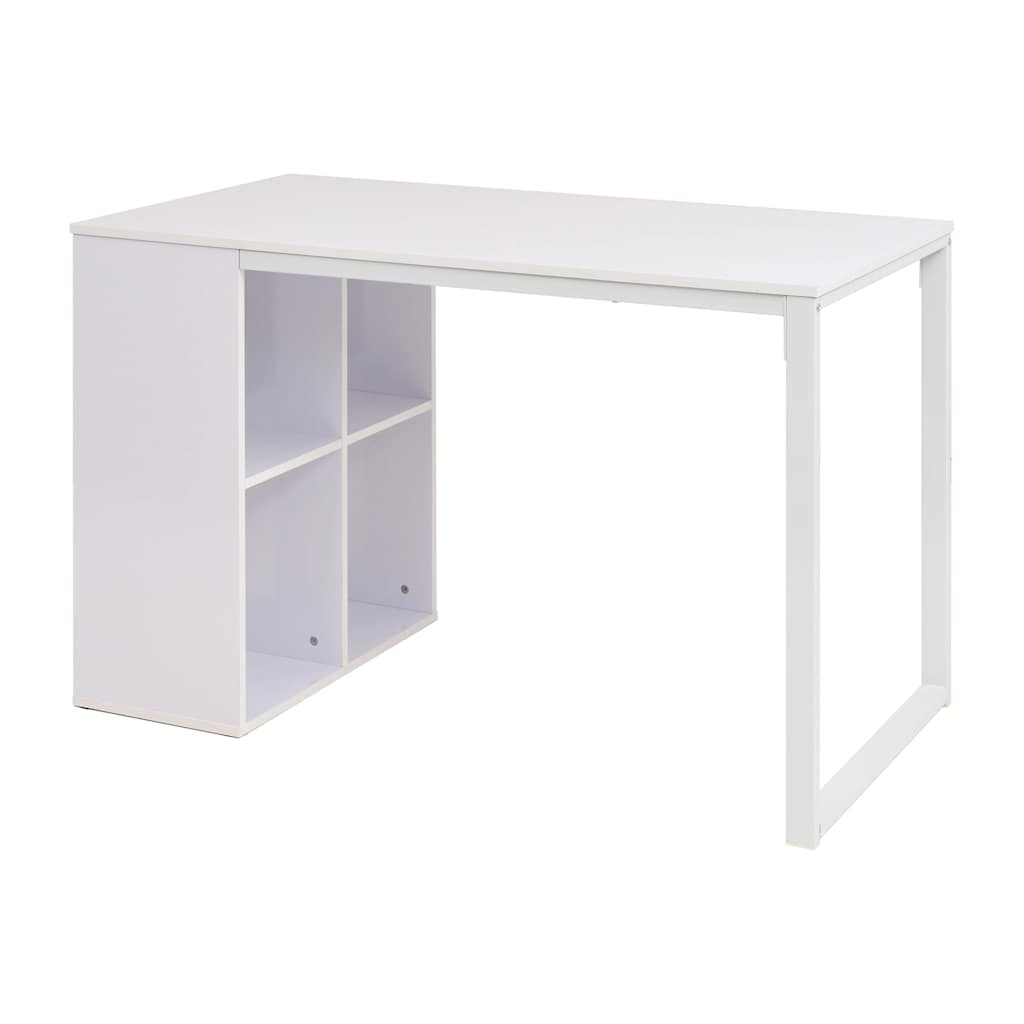 vidaXL Schreibtisch 120×60×75 cm Weiß