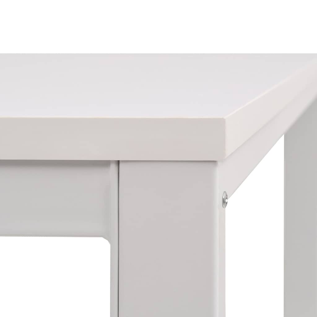 vidaXL Schreibtisch 120×60×75 cm Weiß