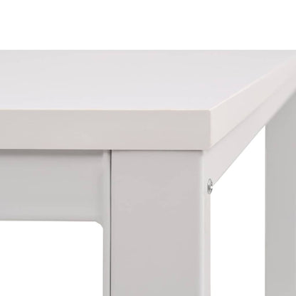 vidaXL Schreibtisch 120×60×75 cm Weiß