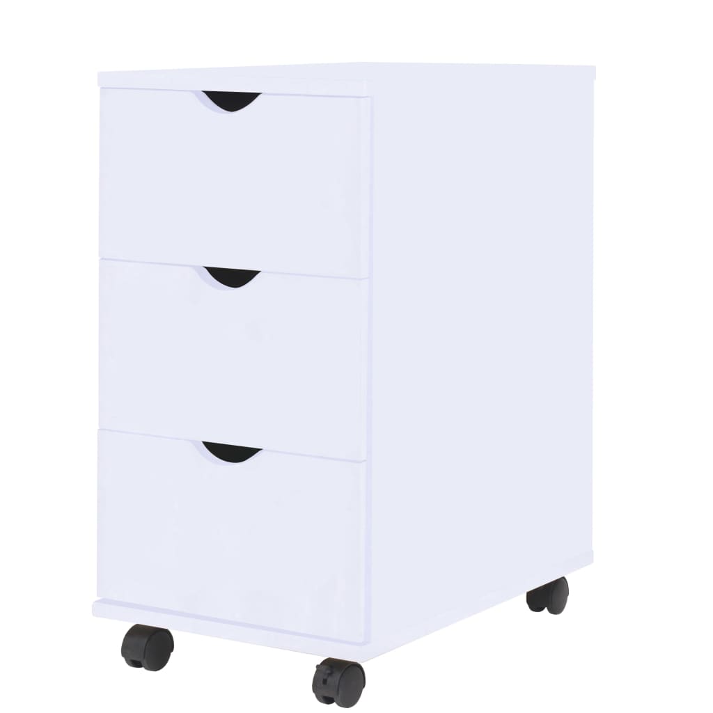 vidaXL Schubladenelement 33×45×60 cm Weiß
