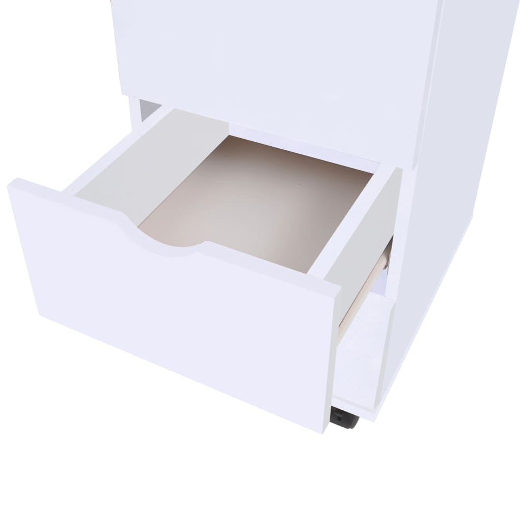 vidaXL Schubladenelement 33×45×60 cm Weiß