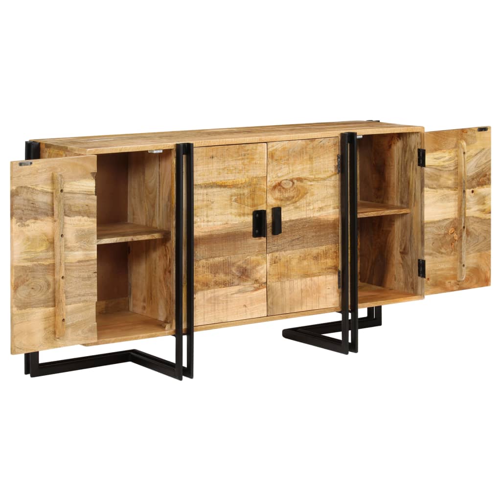 vidaXL Sideboard Massivholz Mango 150x40x80 cm