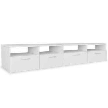 vidaXL 2 Stk. TV-Schränke Holzwerkstoff 95x35x36 cm Weiß