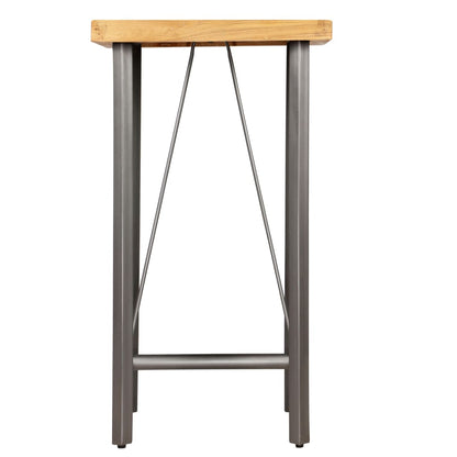 vidaXL Ensemble de bar 3 pièces Bois de teck massif recyclé