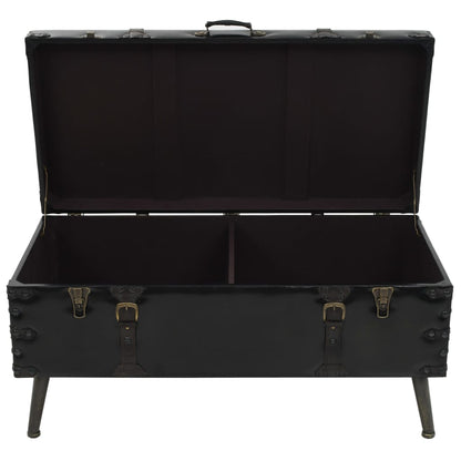 vidaXL Couchtisch MDF und Stahl 102x51x48 cm
