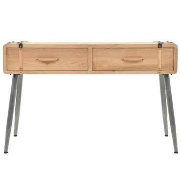 vidaXL Konsolentisch Massivholz Tanne 115x40,5x76 cm